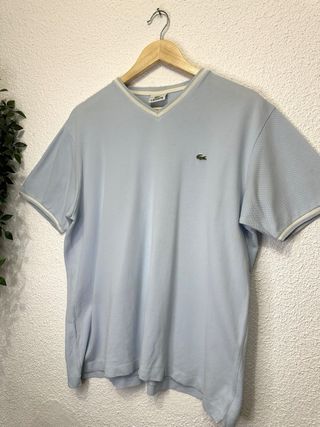 Polo Lacoste Talla M Azul
