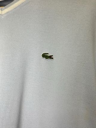 Polo Lacoste Talla M Azul