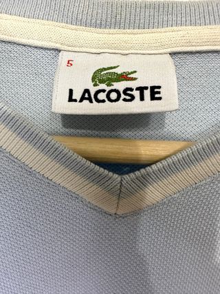 Polo Lacoste Talla M Azul