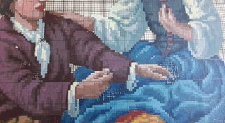 Schema per ricamo vintage, inizio '900