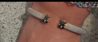 Pulsera Tous Icon Mesh Plata Talla 17