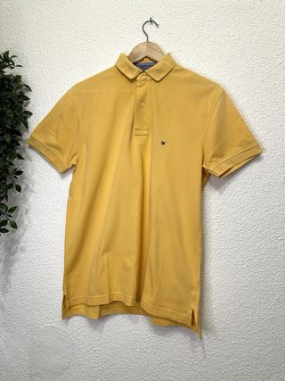 Polo Tommy Hilfiger Talla M Amarillo