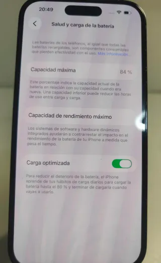 iPhone 14 Pro 256GB 84% Batteria