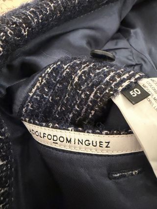 Americana Adolfo Domínguez Invierno