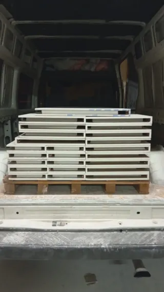 Fabricacion de molduras de pladur