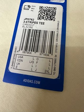 Camiseta Adidas Vintage Talla M