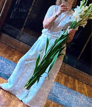 Pantalones Zara blancos anchos