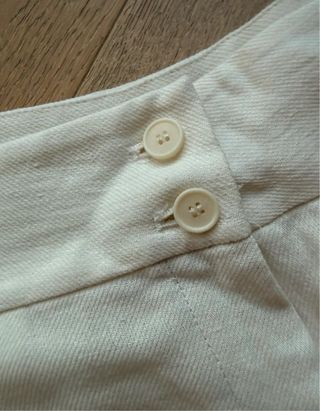 Pantalones Zara blancos anchos