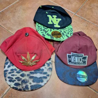 Lote 3 Gorras Estilo Urbano