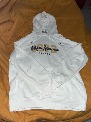 Sudadera Pepe Jeans Blanca 1973