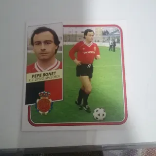 Cromo Pepe Bonet 89-90 Futbol 1ª Division