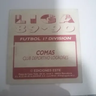 Cromo Pepe Bonet 89-90 Futbol 1ª Division