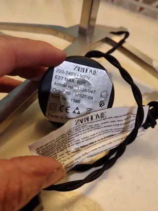 Lámpara de pie Zara Home Vincent Van Duysen