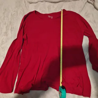 Camiseta TEX manga larga XXL roja