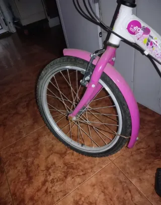 Bicicleta infantil rosa