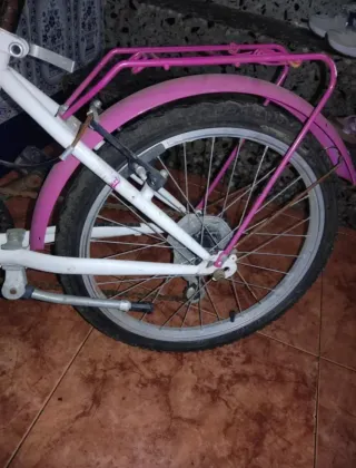 Bicicleta infantil rosa