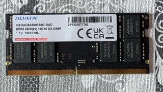 Memoria ADATA 16GB DDR5 5600 CL46 SO-DIMM