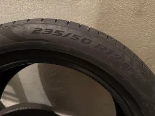 2 Neumáticos Pirelli pzero 235/50R19 99W