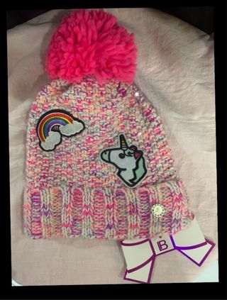 Cappello Unicorno Donna/Ragazza Multicolore