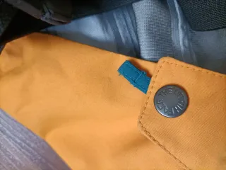 The North Face Pantalones Nieve Naranja Negro