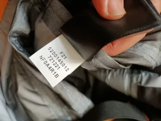 The North Face Pantalones Nieve Naranja Negro