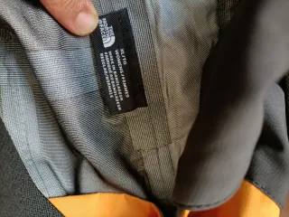 The North Face Pantalones Nieve Naranja Negro