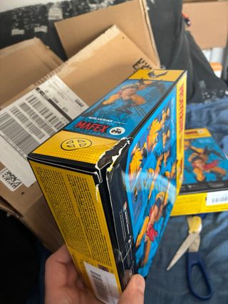 wolverine mafex custom action figure