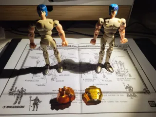 Pack Figuras Caballero Zodiaco Poseidón 1988