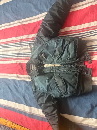 Bomber Schott Azul Marino