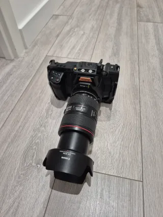 Cámara Blackmagic 6K Pro y Lente Canon