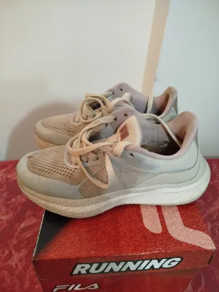 Zapatillas  UTWO Mujer Beige/Rosa