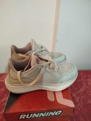 Zapatillas  UTWO Mujer Beige/Rosa