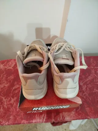 Zapatillas  UTWO Mujer Beige/Rosa