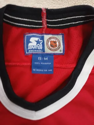 Camiseta Starter Chicago Blackhawks NHL vintage