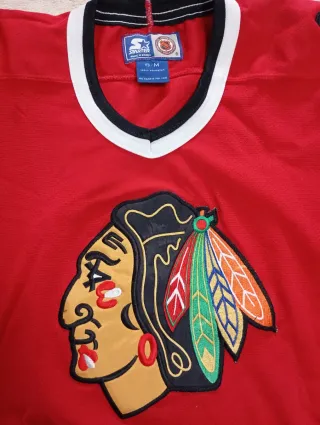 Camiseta Starter Chicago Blackhawks NHL vintage
