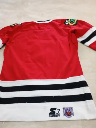 Camiseta Starter Chicago Blackhawks NHL vintage