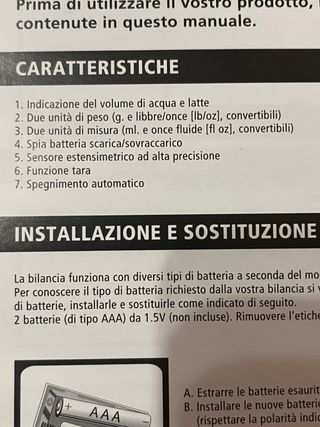 Bilancia da cucina digitale viola e bianca