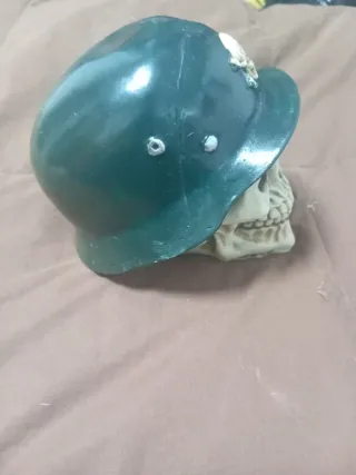 Hucha Calavera Casco 1ª Guerra Mundial