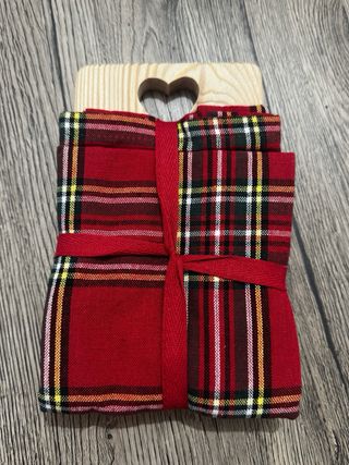 Set Tagliere + Strofinaccio Le Telerie SCOZIA