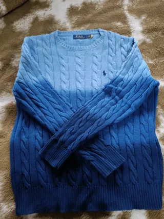 Jersey Polo Ralph Lauren degradado azul