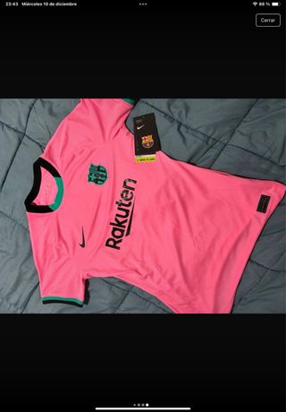 Camiseta Nike FC Barcelona Rosa Talla M