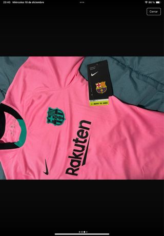 Camiseta Nike FC Barcelona Rosa Talla M