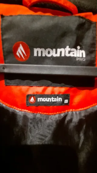 Conjunto esquí niño/a rojo y blanco