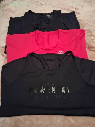 Camisetas deportivas tirantes mujer