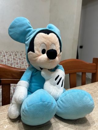 Pupazzo Topolino azzurro