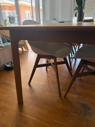 Mesa comedor extensible madera Ikea