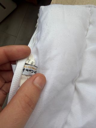 Saco cuco El Corte Inglés blanco