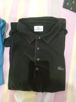 Polo Lacoste Negro