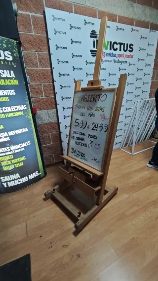 Caballete profesional Bonfil con manivela