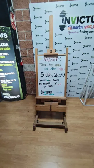 Caballete profesional Bonfil con manivela